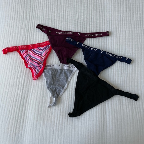 Victoria's Secret Other - 5 Pack of Victoria’s Secret V String Thong Panties
